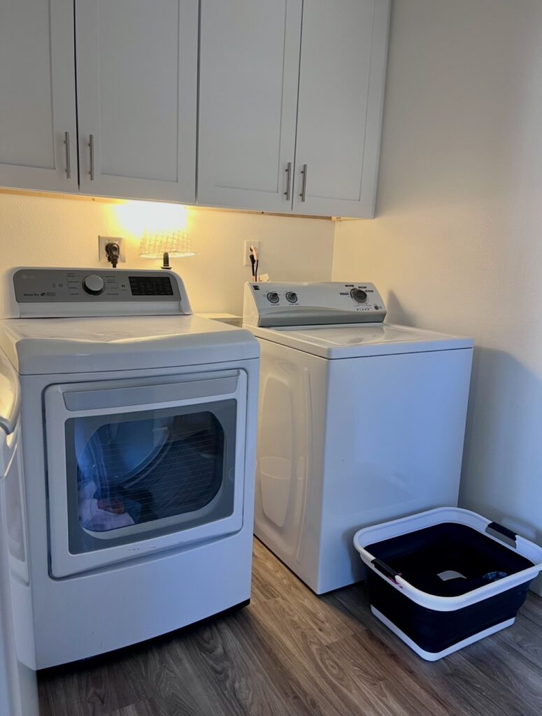 stay at home mom daily laundry routine homemaking life